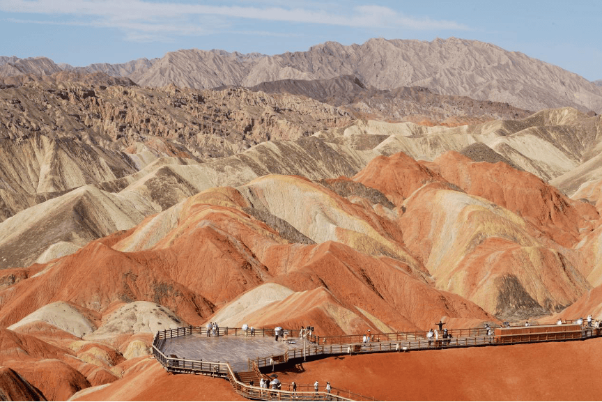甘肃秋色🌄🍁，金秋美景尽收眼底